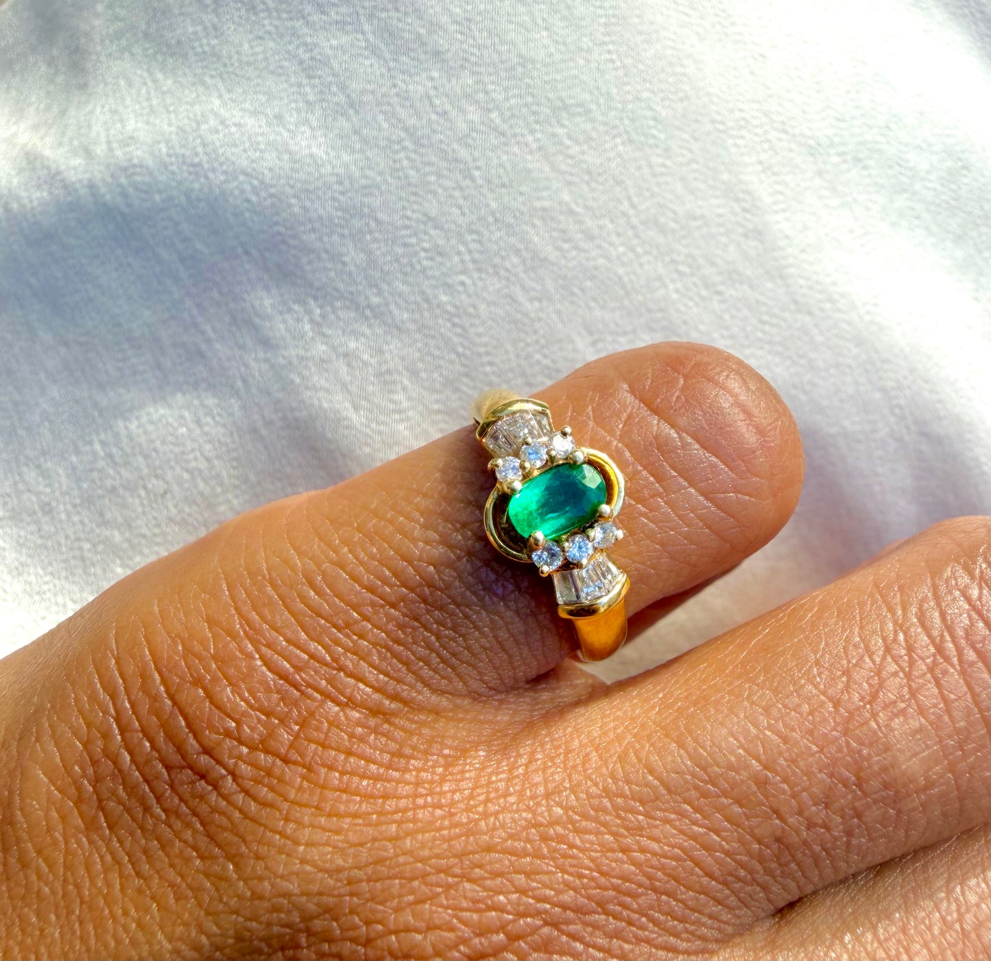 The Esmeralda Deco Ring