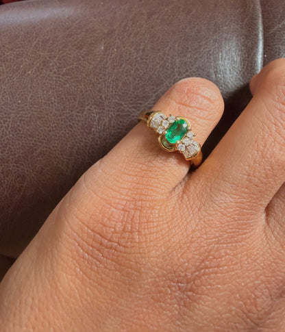 The Esmeralda Deco Ring