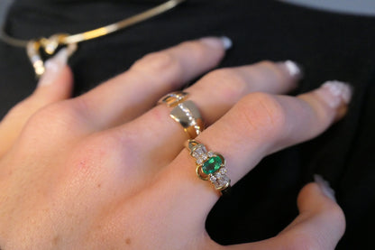 The Esmeralda Deco Ring